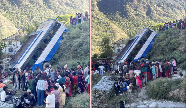 बाजुरामा यात्रुबाहक बस दुर्घटना : २५ जना घाइते