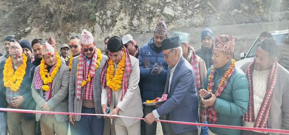 अनाईखोला पक्की पुलको मन्त्री पालद्वारा उद्घाटन, आजदेखि नियमित यातायात सञ्चालन