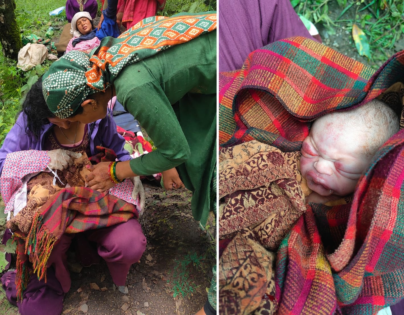 बाटोमै सुत्केरी, स्वास्थ्यकर्मीको तत्परताले नवजातको शिशुको ज्यान जोगियो