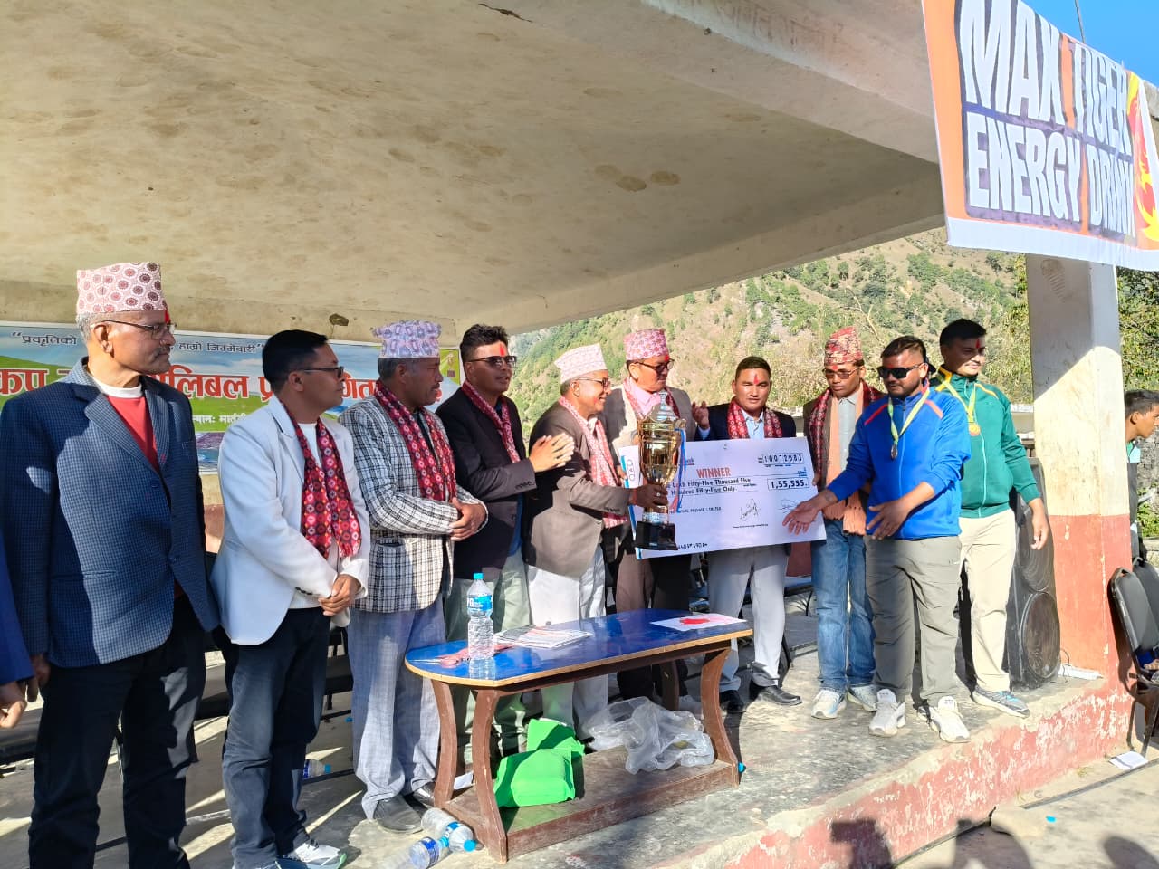 भलिबलसँगै प्रकृति संरक्षणको सन्देश, पहिलो बडीमालिका कप जाल्पा माविलाई