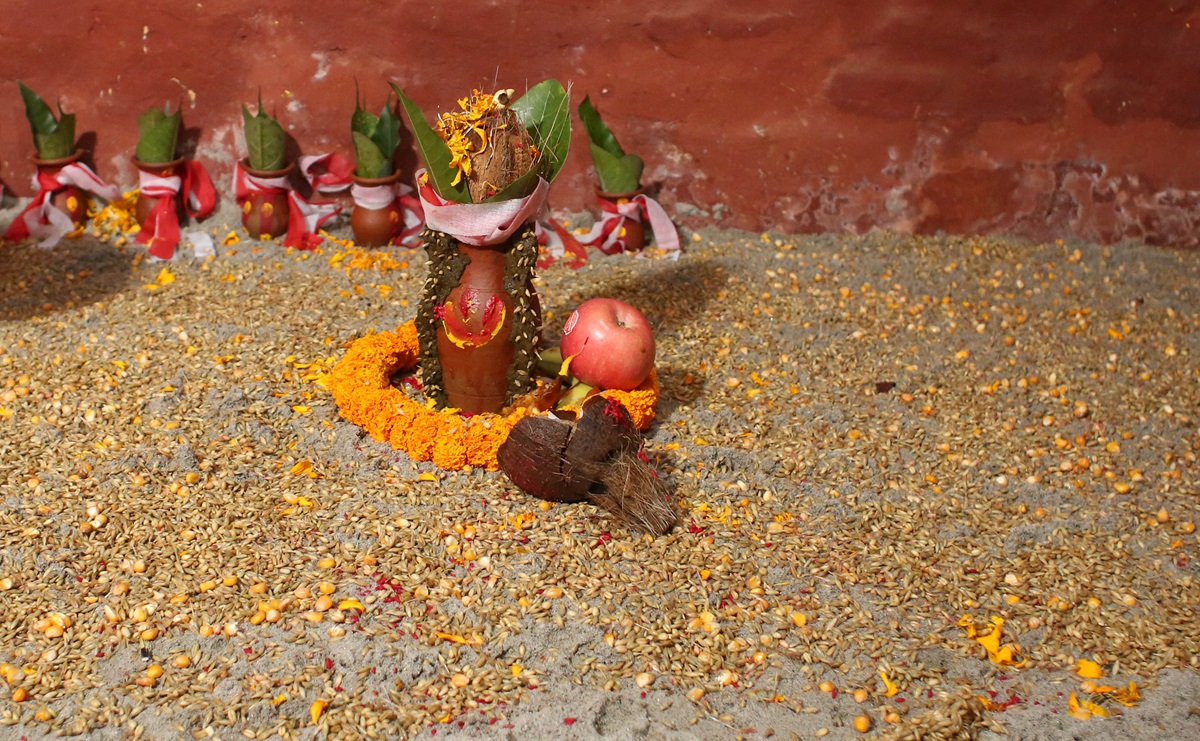 आज चैते दसैँको घटस्थापना