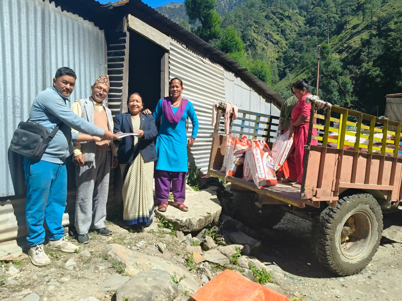 गौमुलमा सहुलियत दरमा चामल बिक्री गर्न सुरु