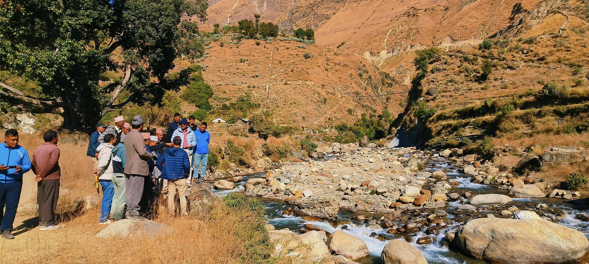 बुढीगंगा नदीको बेलिब्रिज दानसाँगु खोलामा सारिने