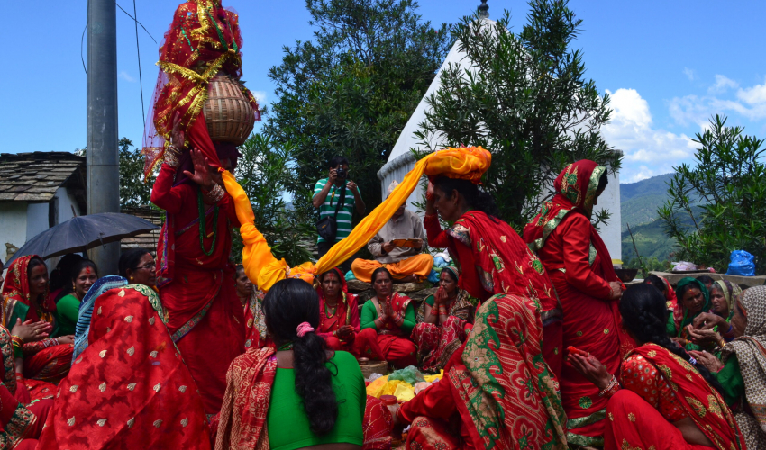 धनगढीमा गौरा महोत्सव हुँदै