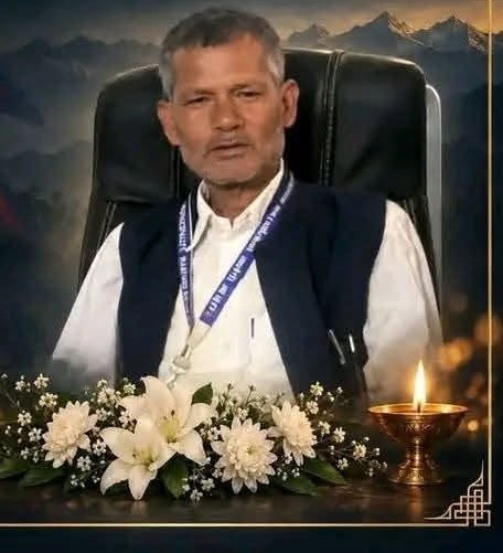 बडीमालिकाका अधिकृत भण्डारीको असामयिक निधन