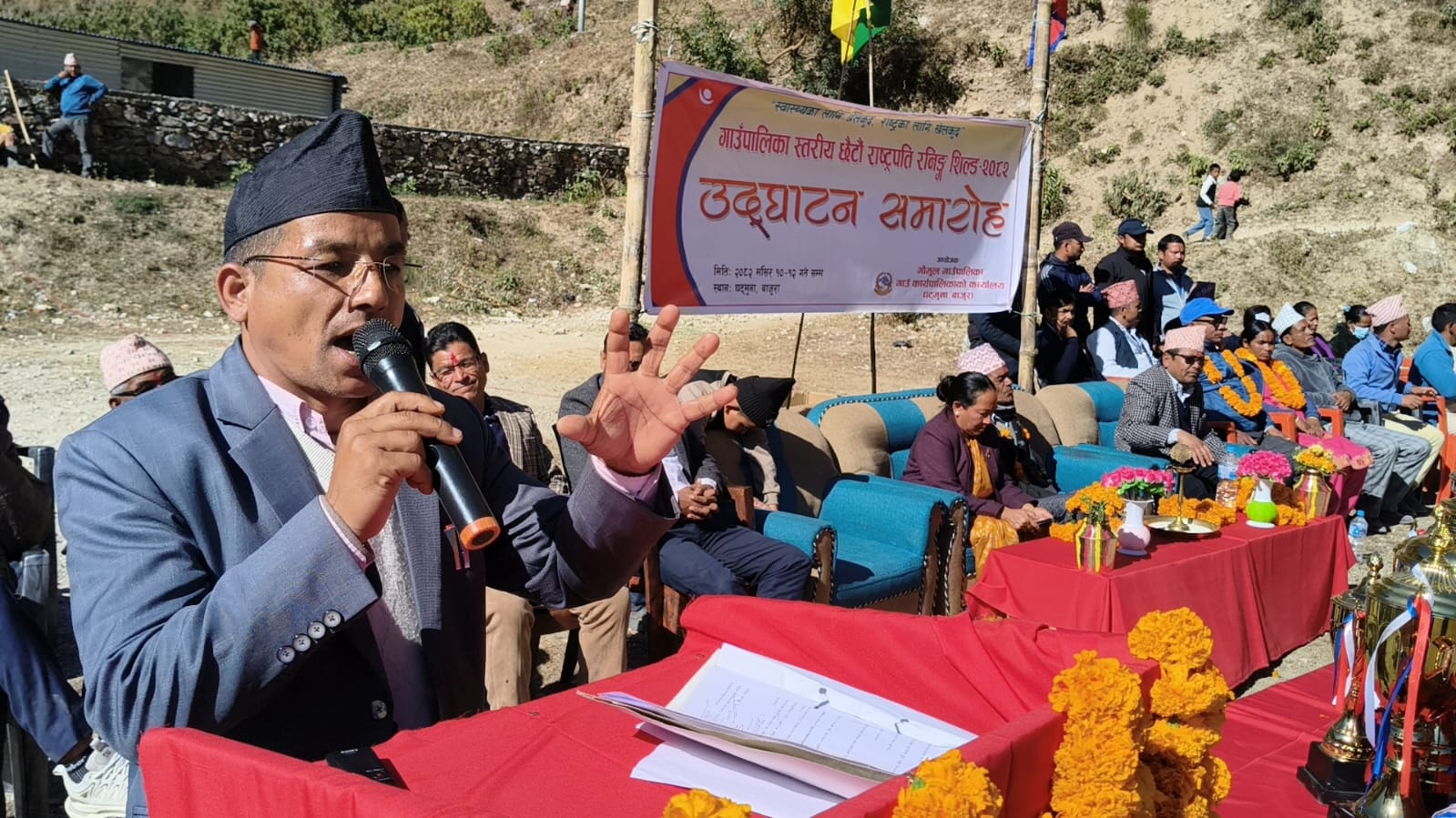 हरेक व्यक्तिलाई स्वस्थ र फूतिलो बनाउने महत्वपूर्ण आधार खेल हो : अध्यक्ष रोकाया