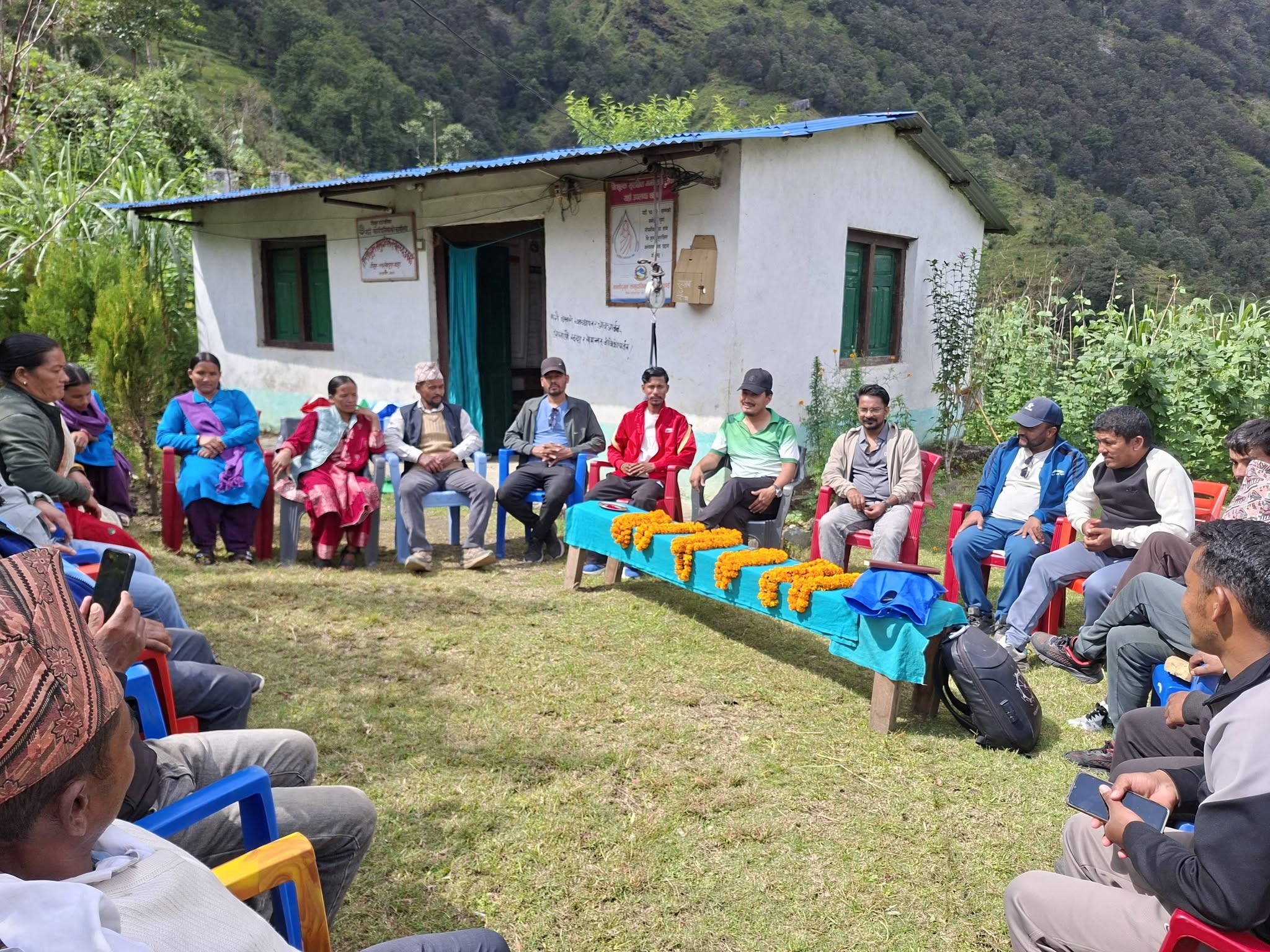 गौमुल-२ मा क्षयरोग पहिचान अभियान : बस्तीमै पुगेर सम्भावित बिरामीको नमुना संकलन