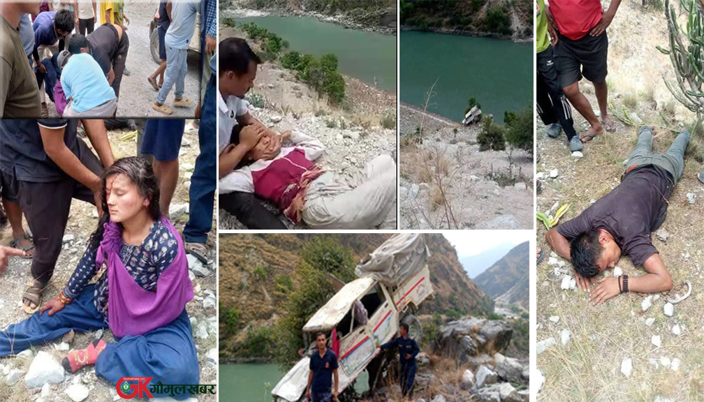 कक्षा-१२ को परीक्षा दिएर घर फर्किएका विद्यार्थी दुर्घटनामा परे, ५ घाइते (नामावली‌सहित)