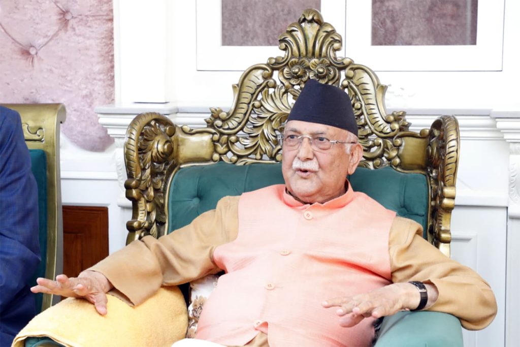 एमाले केन्द्रीय कमिटी बैठक जावलाखेलको प्यार्टी प्यालेसमा, अध्यक्ष ओलीको प्रतिवेदनमा के छ ?