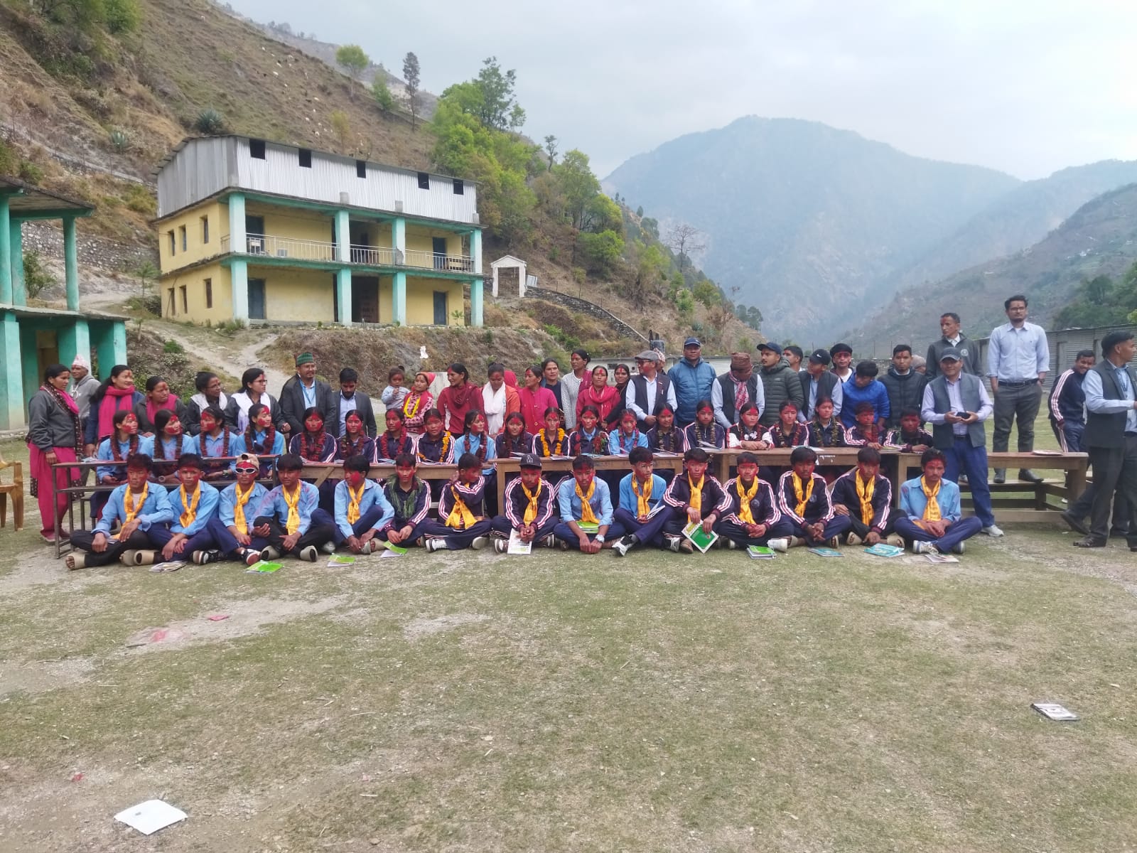 कीर्तिचौर माविका कक्षा-१० का विद्यार्थीलाई फेरी भेटौँला कार्यक्रमसहित विदाई