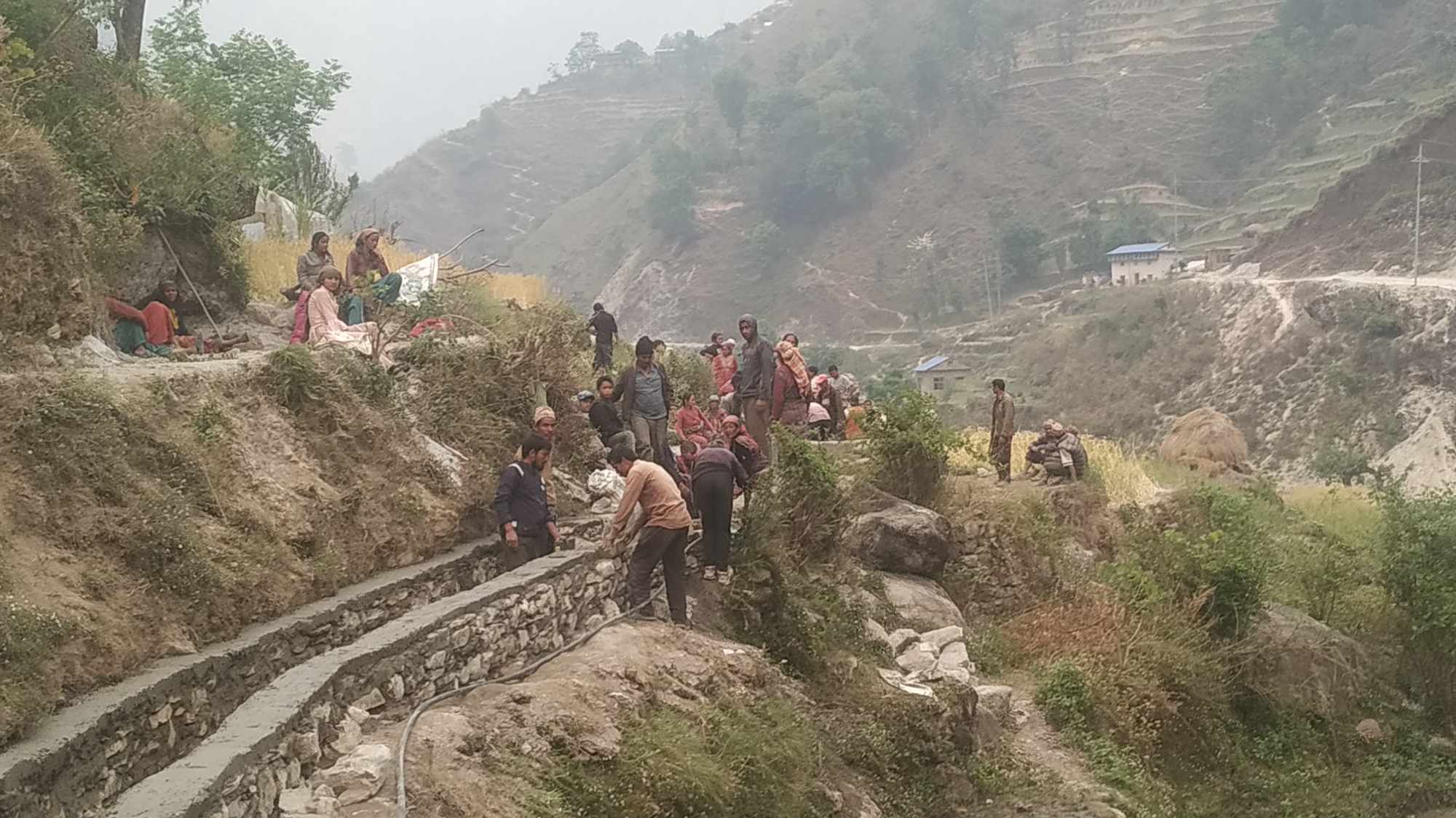 देशका लागि दुई दिन अन्तर्गत १५ लाख बढीको जनश्रमदान