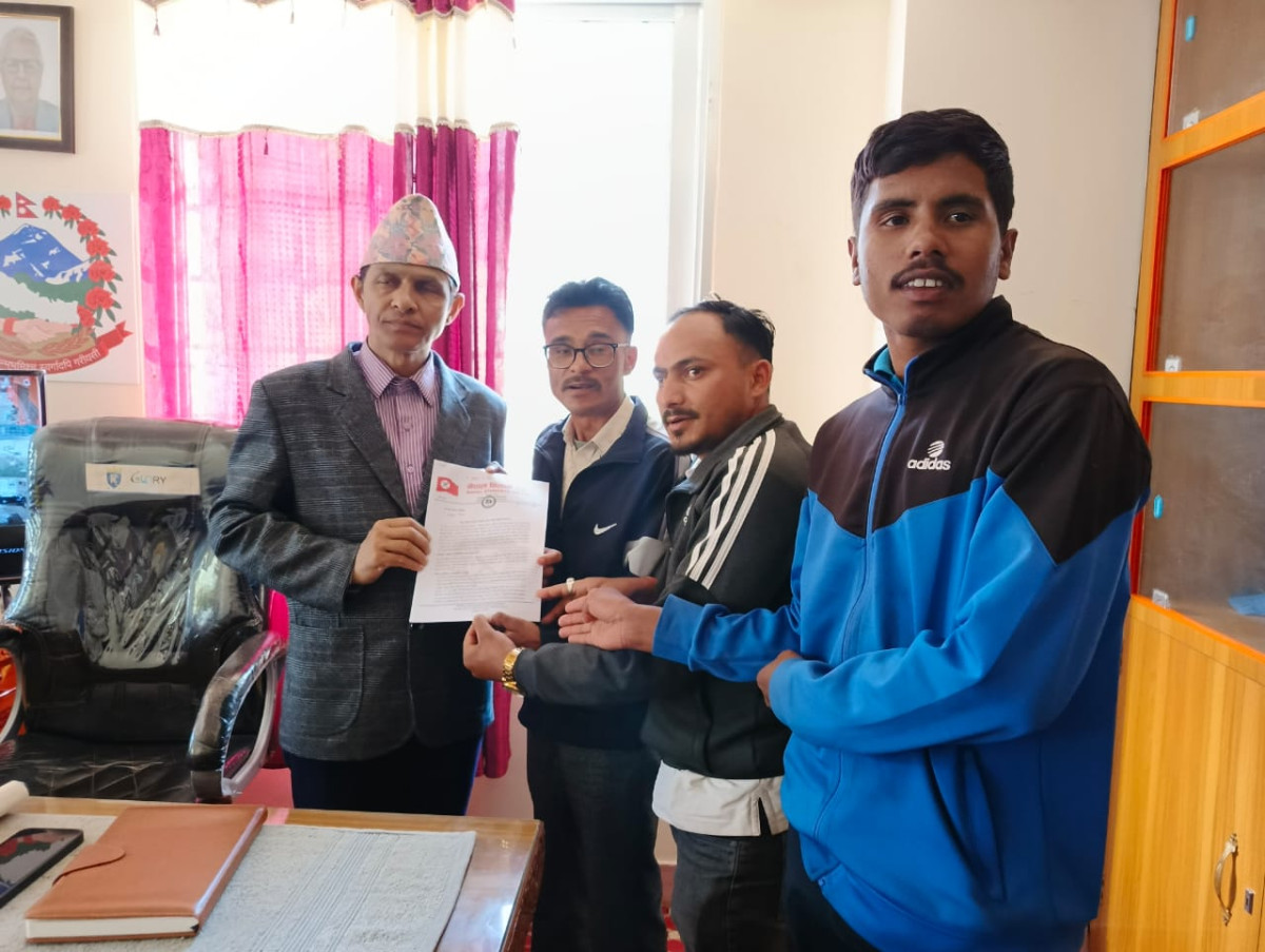 राज्यको सम्पत्ति ध्वस्त गर्नेलाई कारबाही गर्न नेविसंघ बाजुराको माग