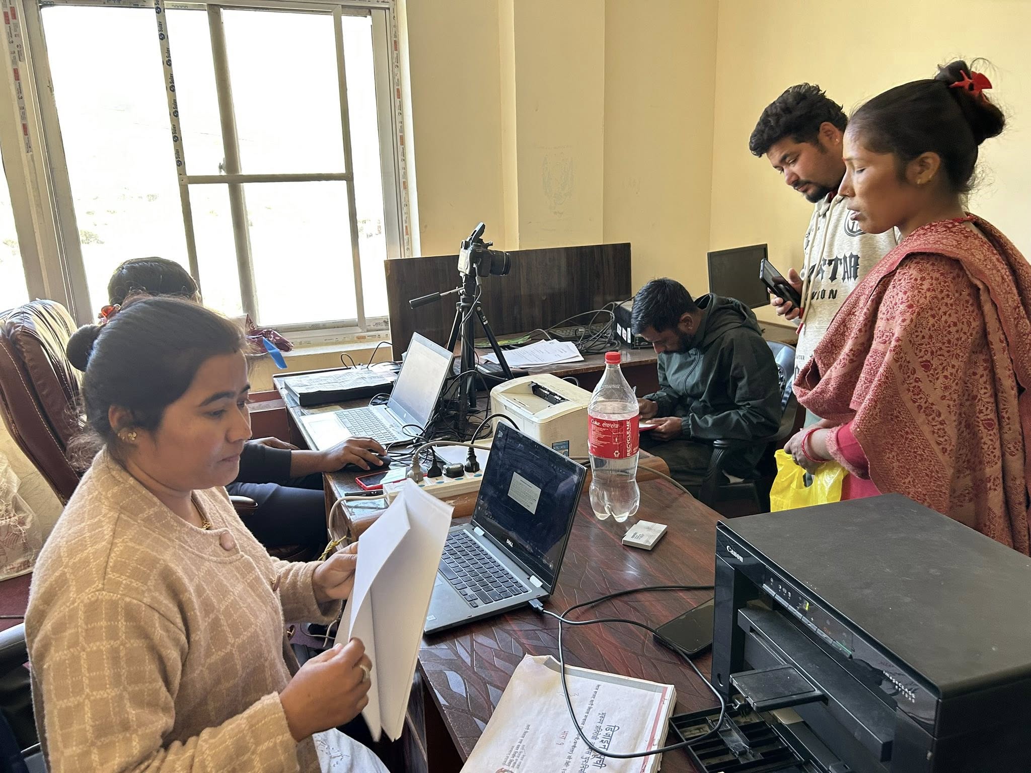 कोल्टीबाटै राष्ट्रिय परिचयपत्र सेवा सुरु, दुर्गमका नागरिकलाई सजिलो