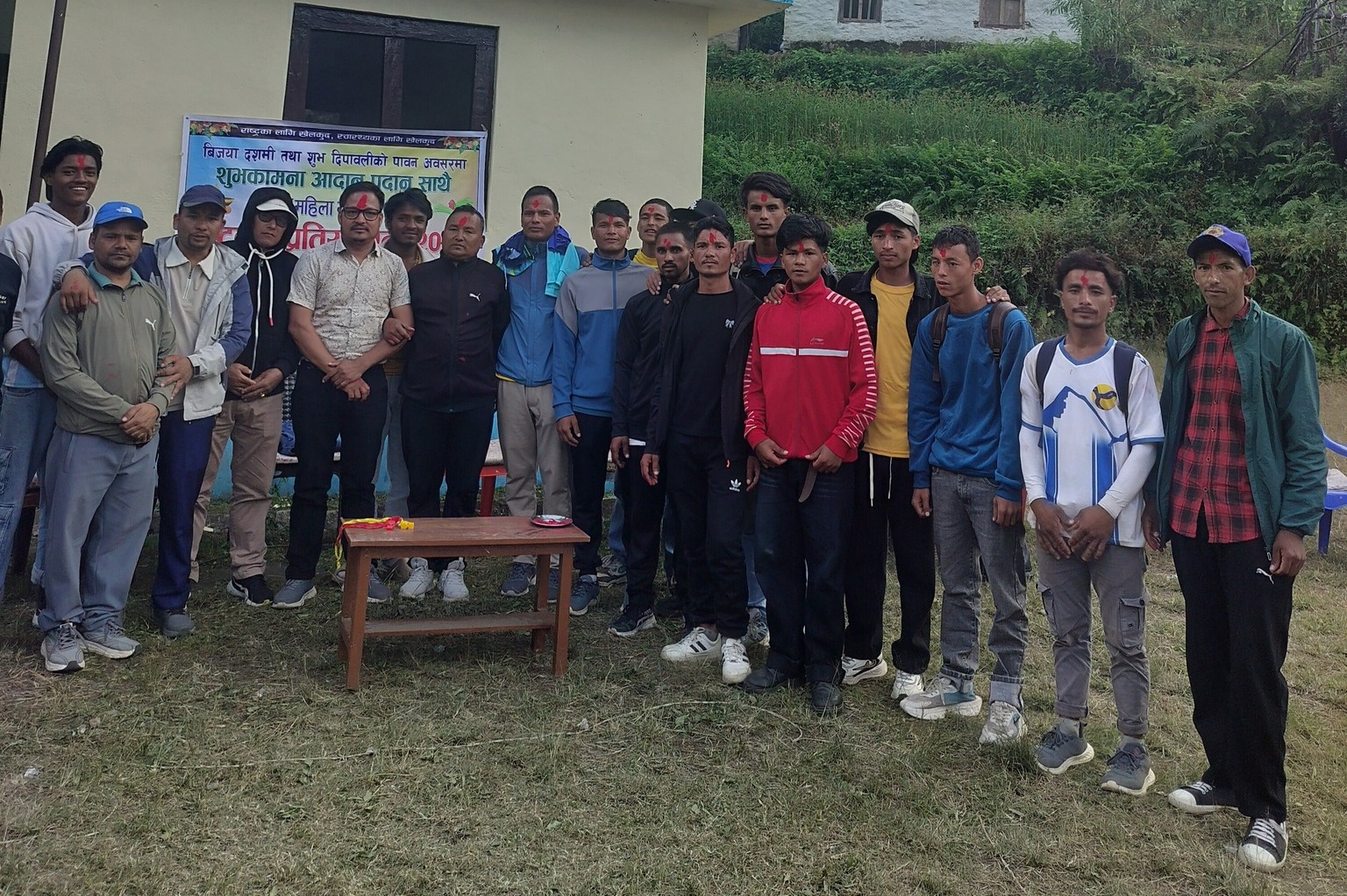 वडाले आयोजना गरेको खुला भलिबल प्रतियोगिताको उपाधि संगम स्मृति क्लबले हात पार्याे