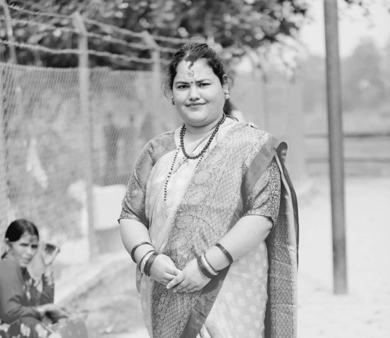 पत्रकार बमलाई पत्नी शोक