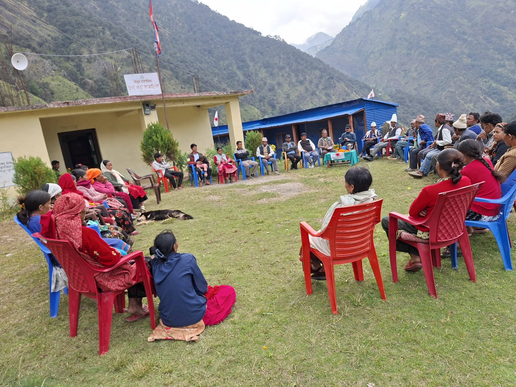 एमाले गौमुल-२ मा दसैं–तिहार शुभकामना आदानप्रदान, नेता-कार्यकर्ताबीच आत्मीयता