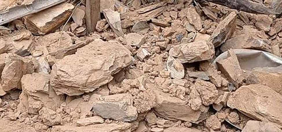 मुगुमा निरन्तर वर्षा: ९ घर भत्किए, परिवारको उठिबास