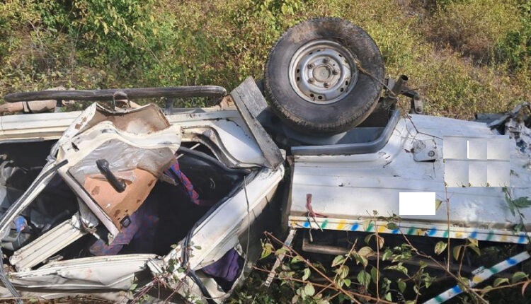 जीप दुर्घटना हुँदा दुई युवकको घटनास्थलमै मृत्यु