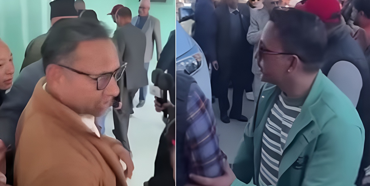 एमाले नेता कर्ण थापालाई पार्टी कार्यालयमा दुर्व्यवहार