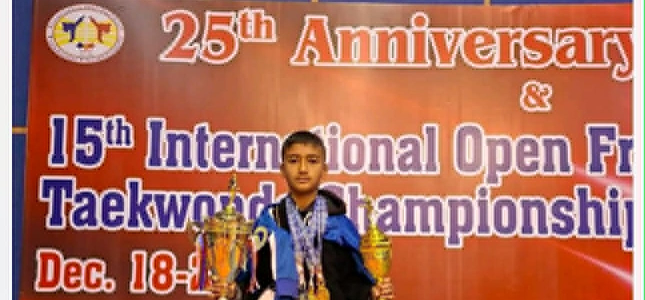 तेक्वान्दोमा बाजुराका बालप्रतिभाको चमक, सौरव मल्लले जिते स्वर्ण