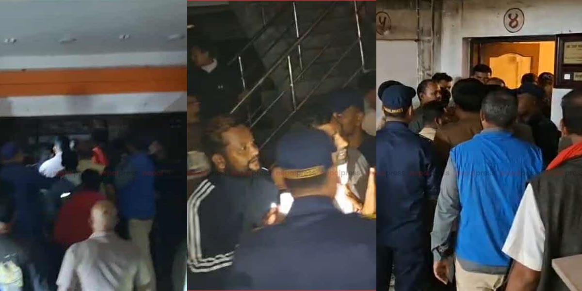 मधेश प्रदेशसभामा कोलाहल : सभामुखले २ सांसदलाई पिटे, कर्मचारीले बत्ती निभाइदिए