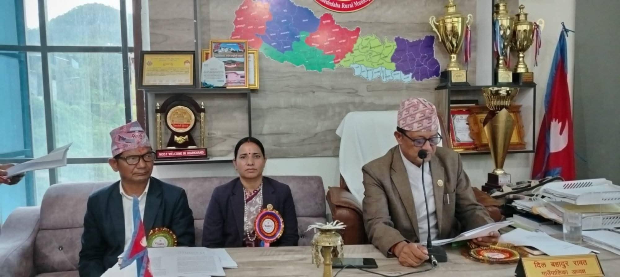 खप्तड छेडेदहको गाउँसभा सम्पन्न, कृषि, शिक्षा, स्वास्थ्य र पर्यटन प्राथमिकतामा