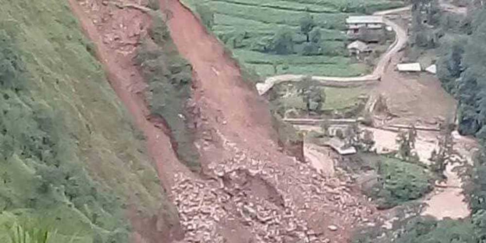 पहिरोको उच्च जोखिममा रोल्पाका बस्ती : एक महिनामा कम्तीमा २३ जनाको मृत्यु